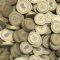 25-Piece Set of Gold Coins, perfect for Imperial Settlers (Made of Wood)